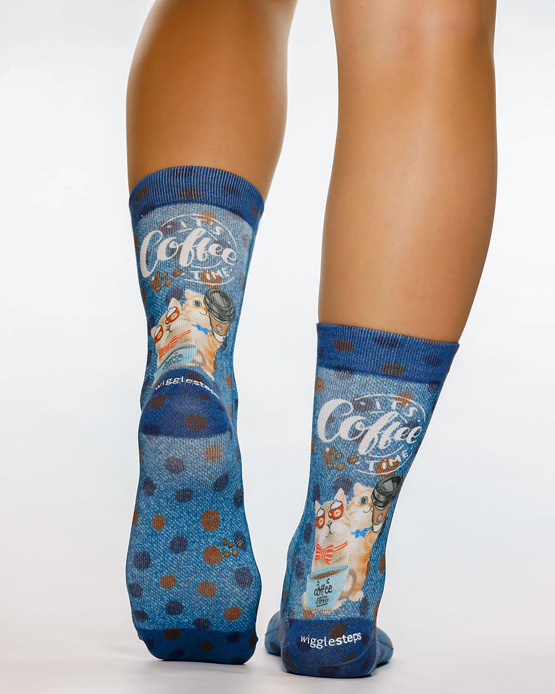 Coffee Time Lady Sock