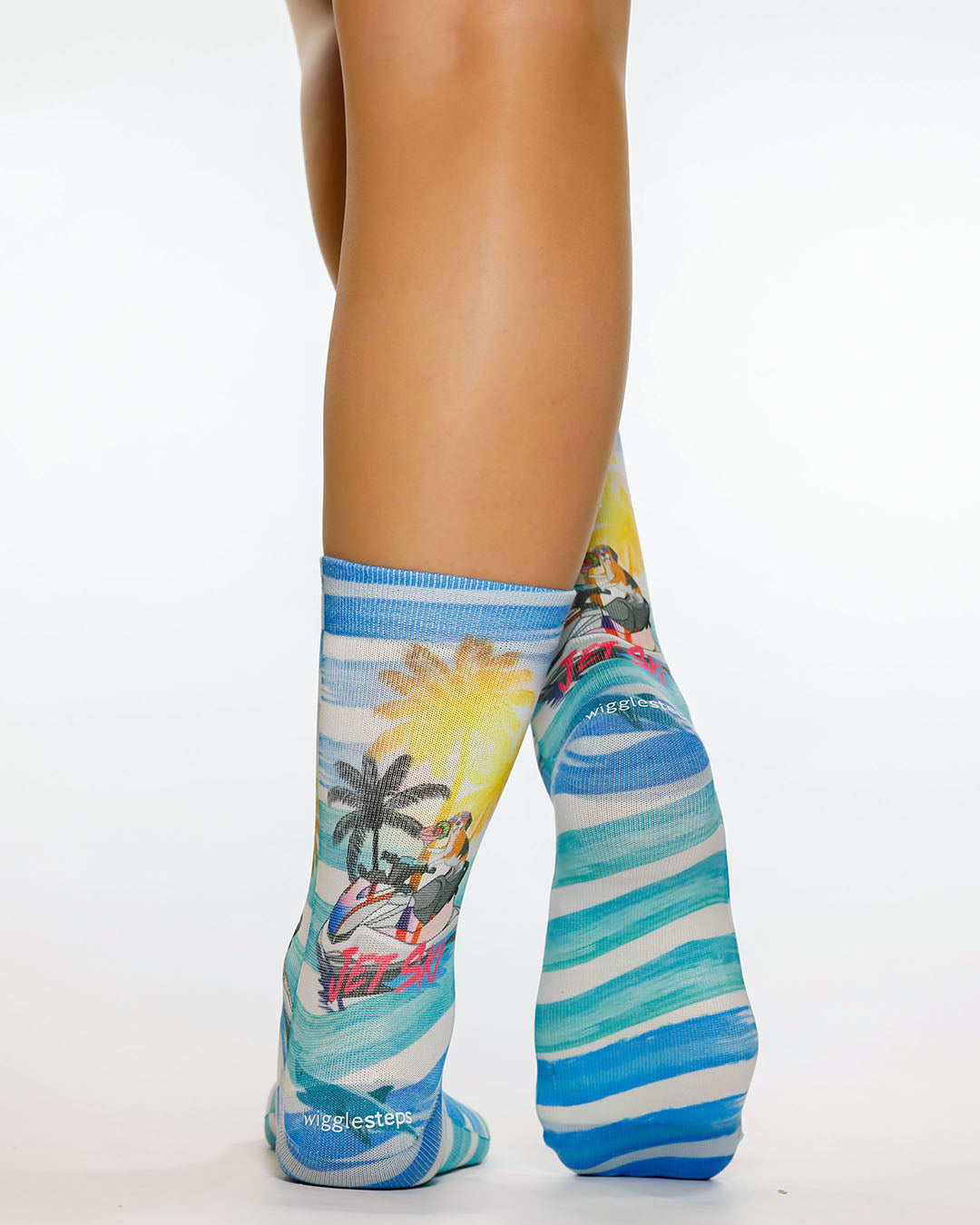 Jet Ski Lady Sock