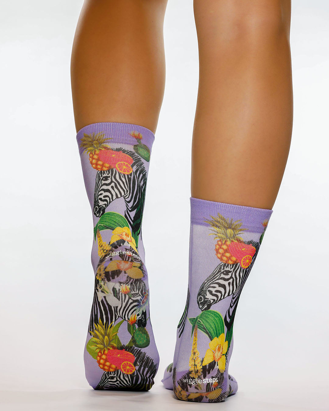 Tropical Zebra Lady Sock