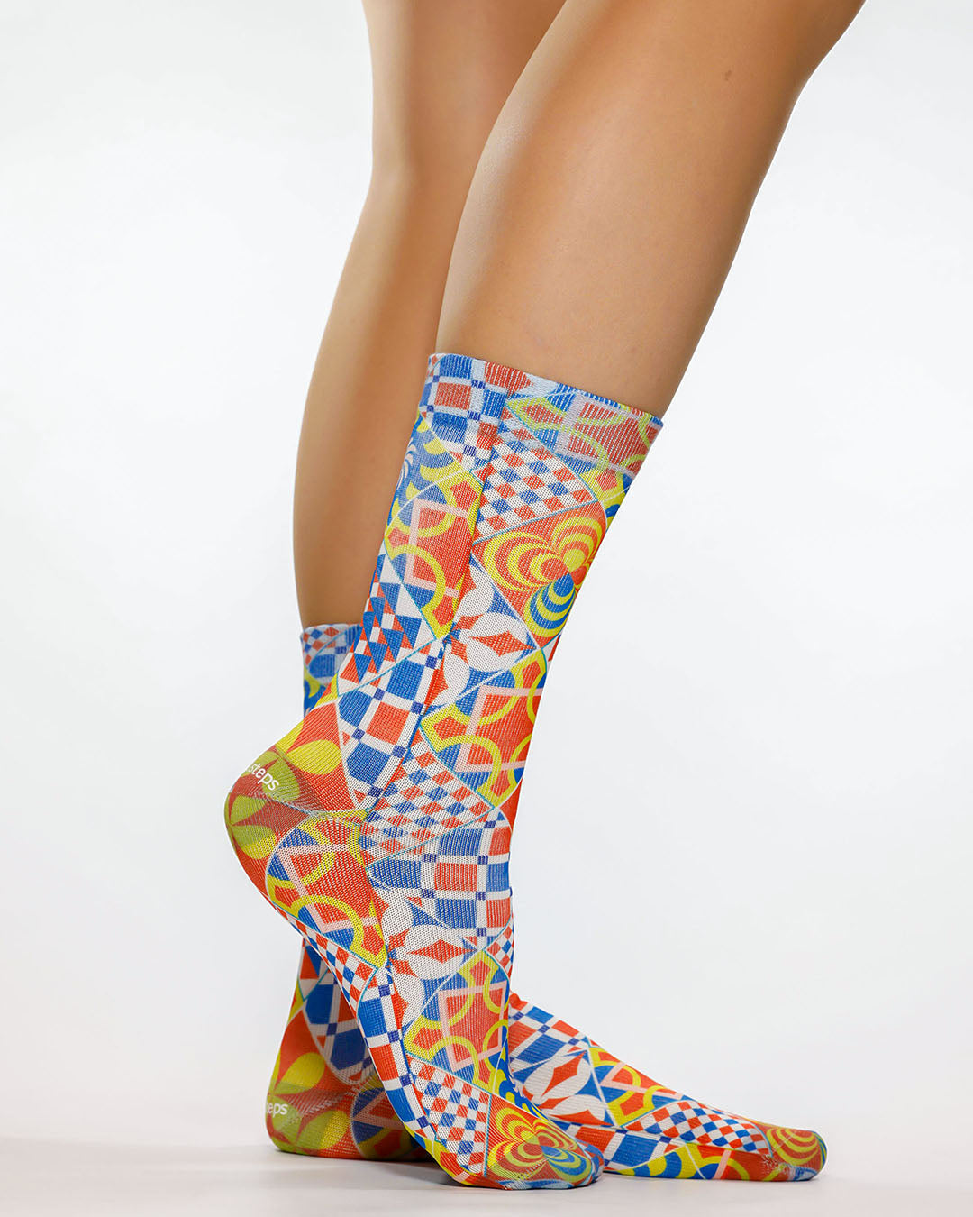 Retro Ceramic Lady Sock