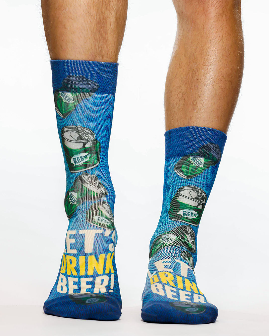 Lets Drink Beer II Man Sock