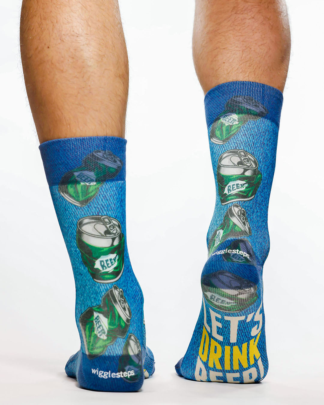 Lets Drink Beer II Man Sock