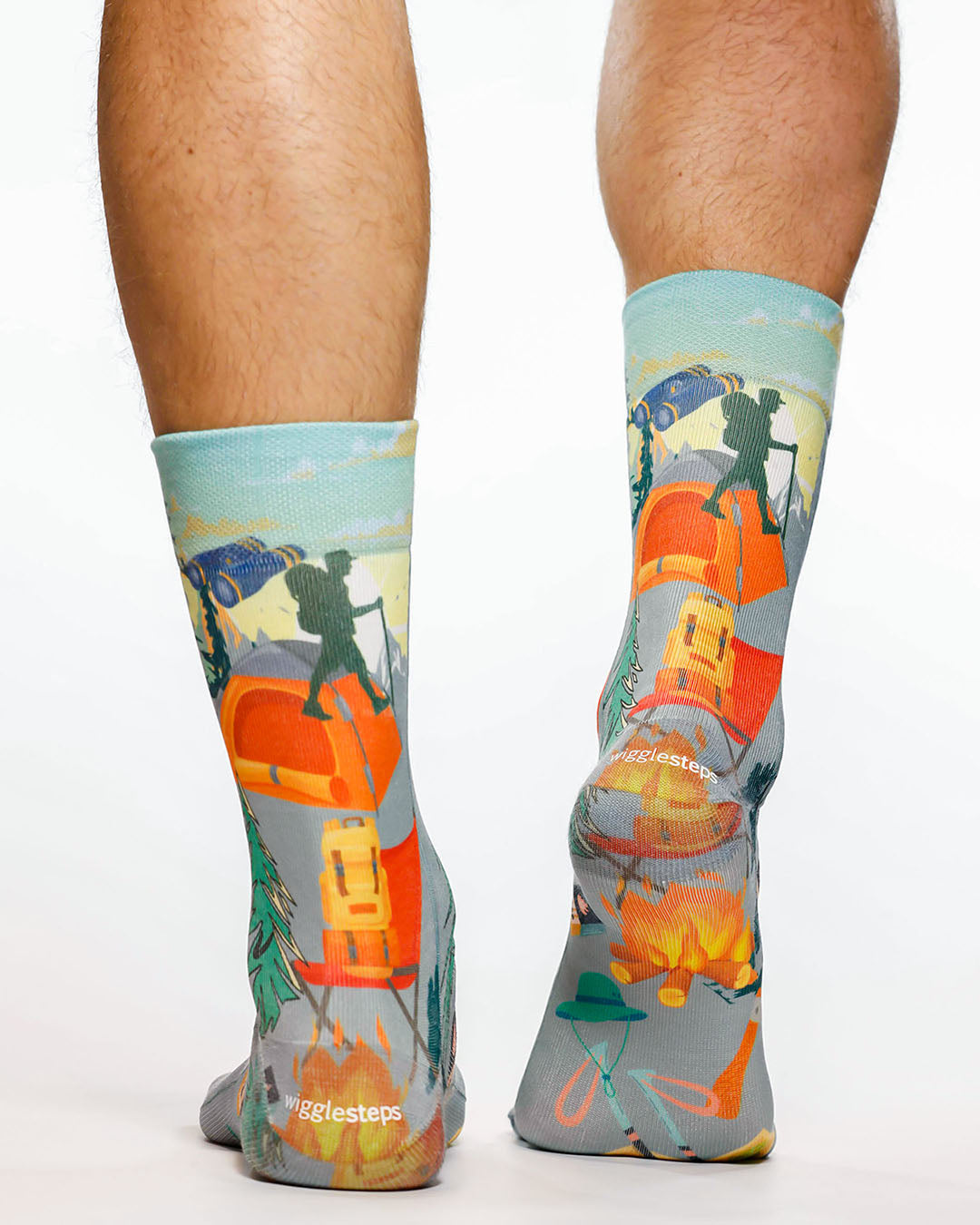 Hiking Man Sock