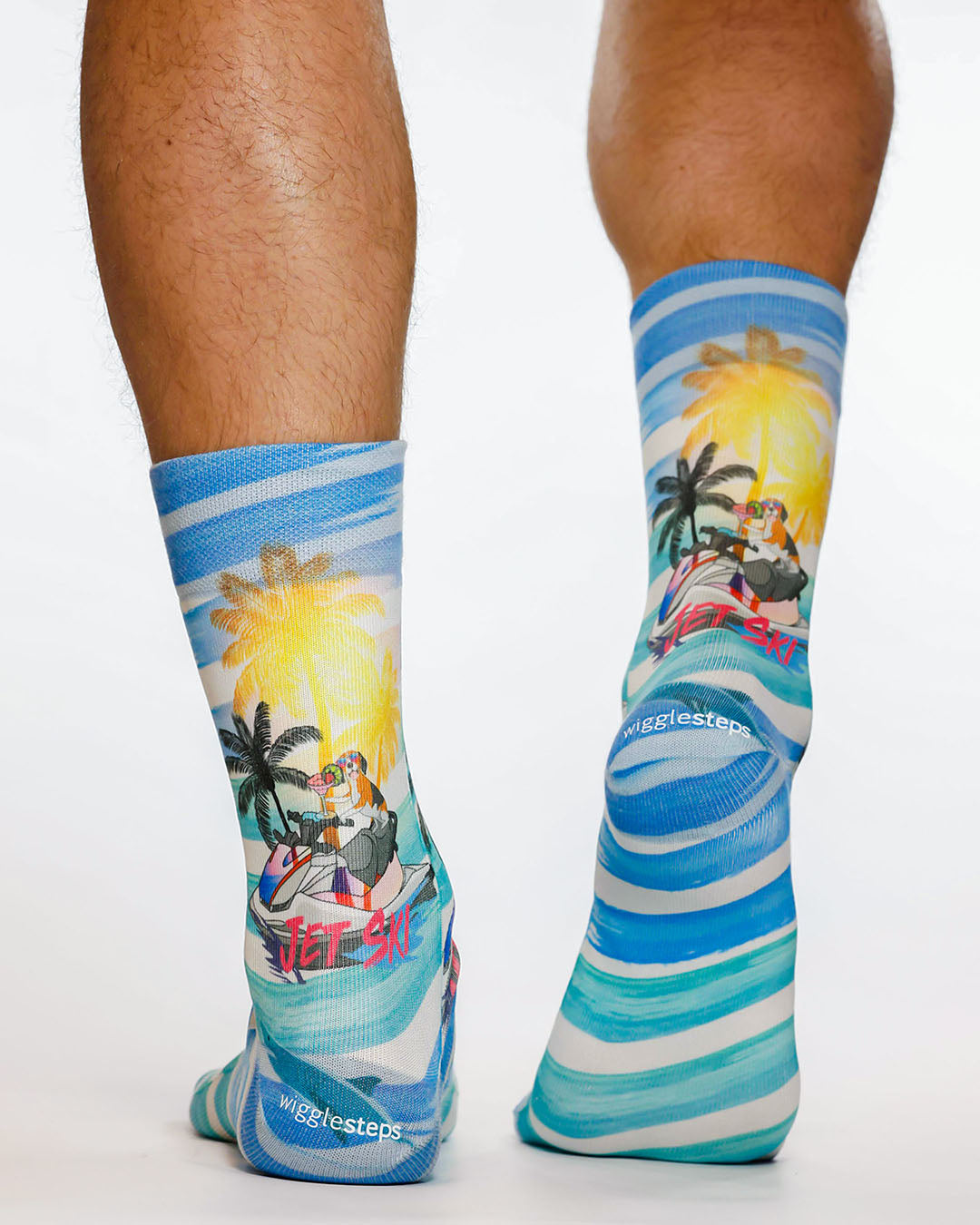 Jet Ski Man Sock