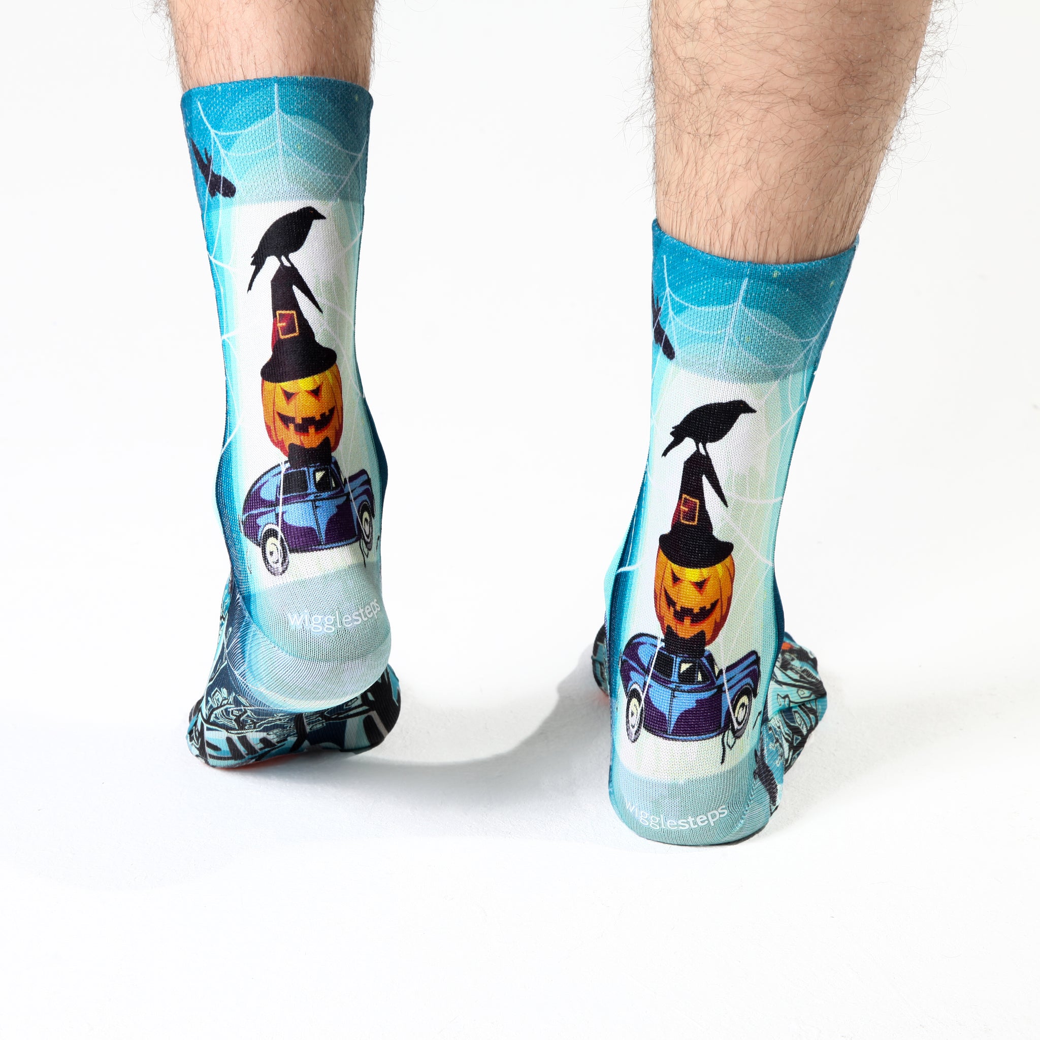 Halloween Car Man Sock