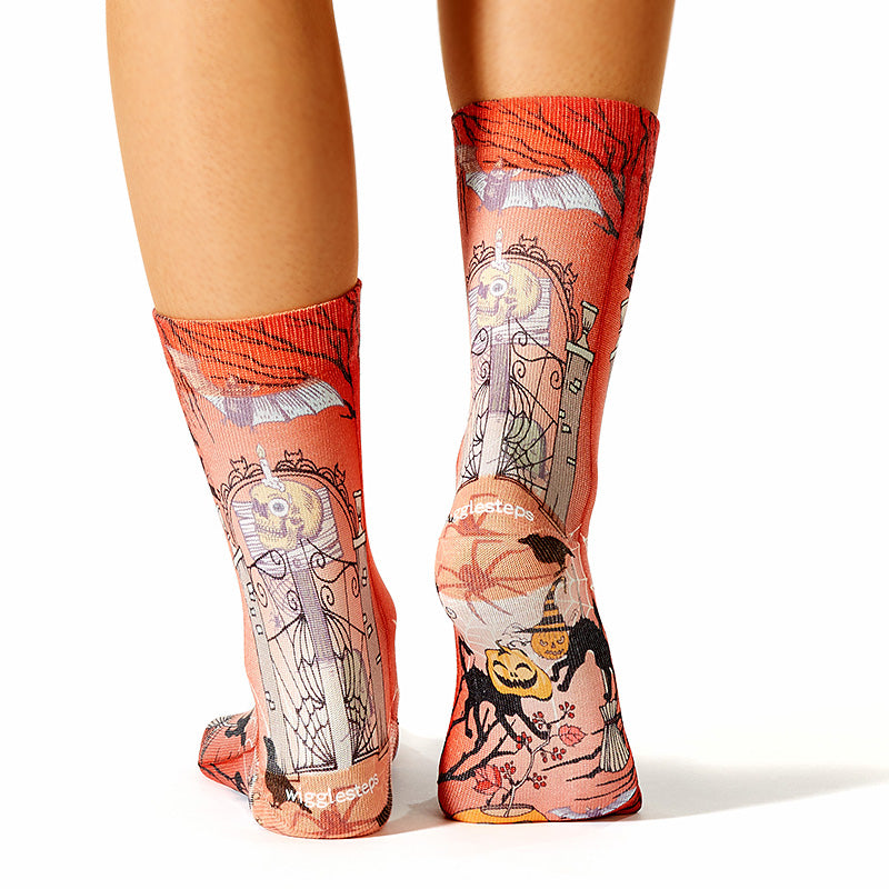 Halloween Cat Lady Sock