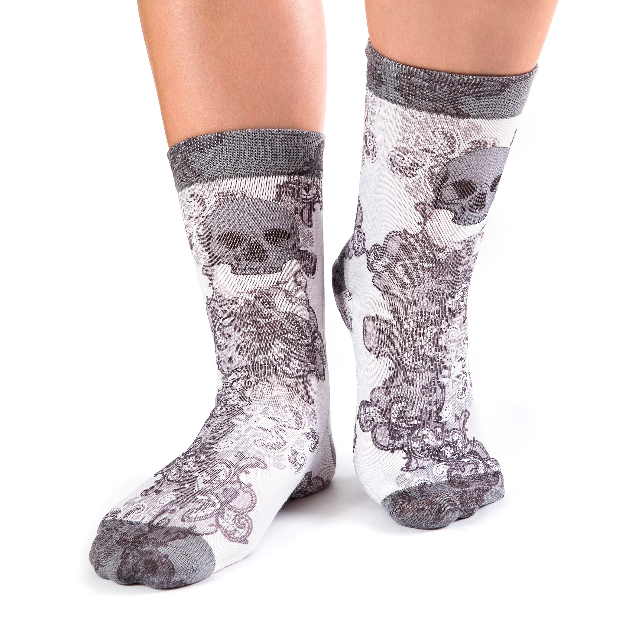 Mystic Skull Lady Sock