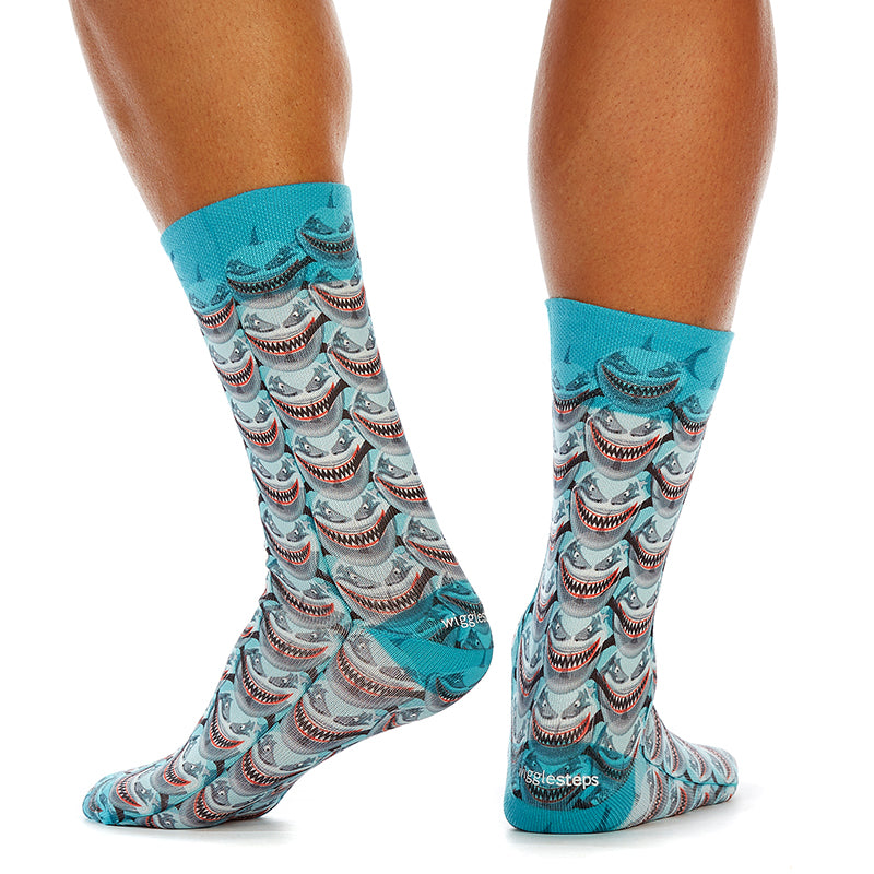 3D Shark Man Sock