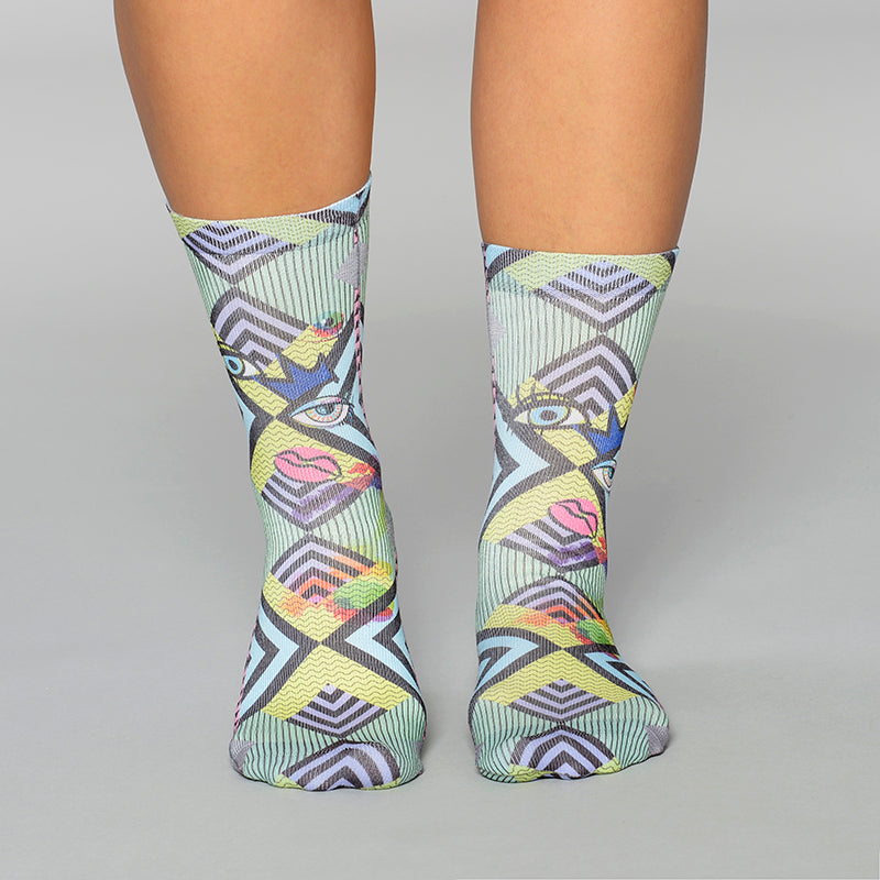 Art Eye Lady Sock