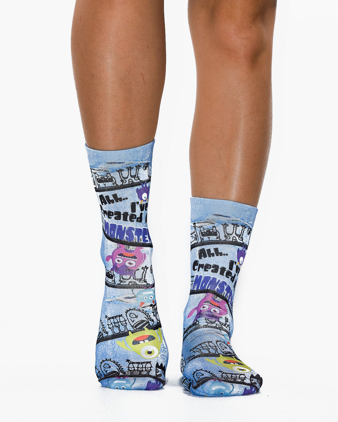 Monster Women Lady Sock