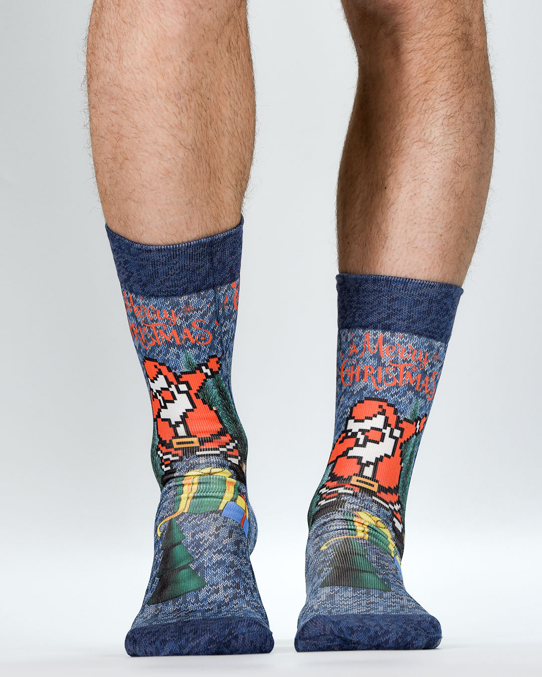 Dancer Santa Man Sock