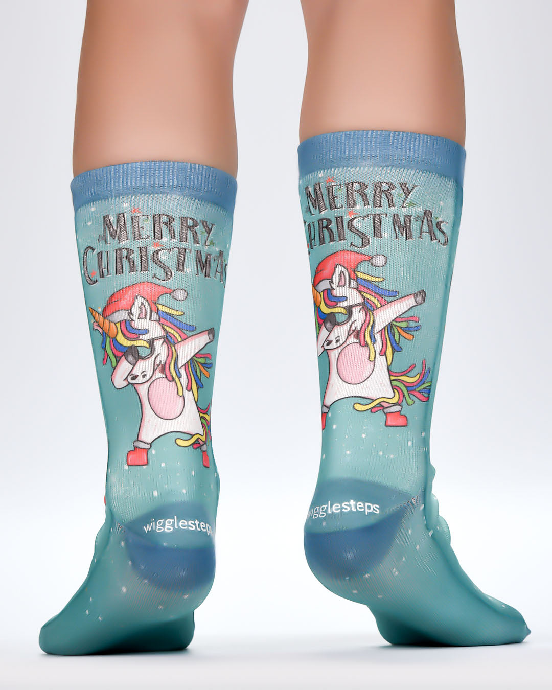 Santa Unicorn Kids Sock