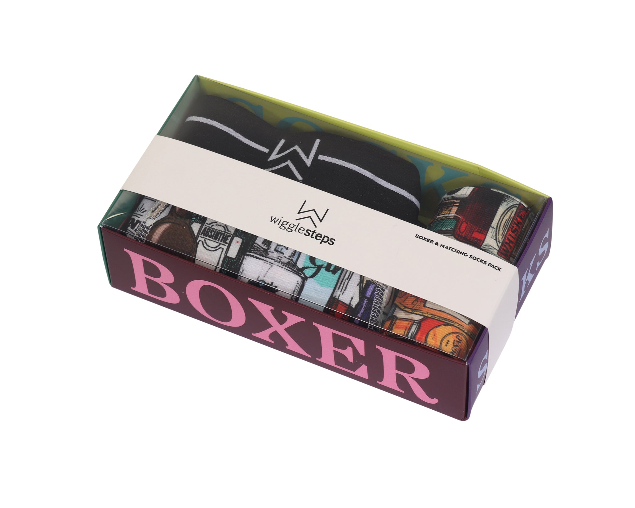 Hard Drinks Boxer Box