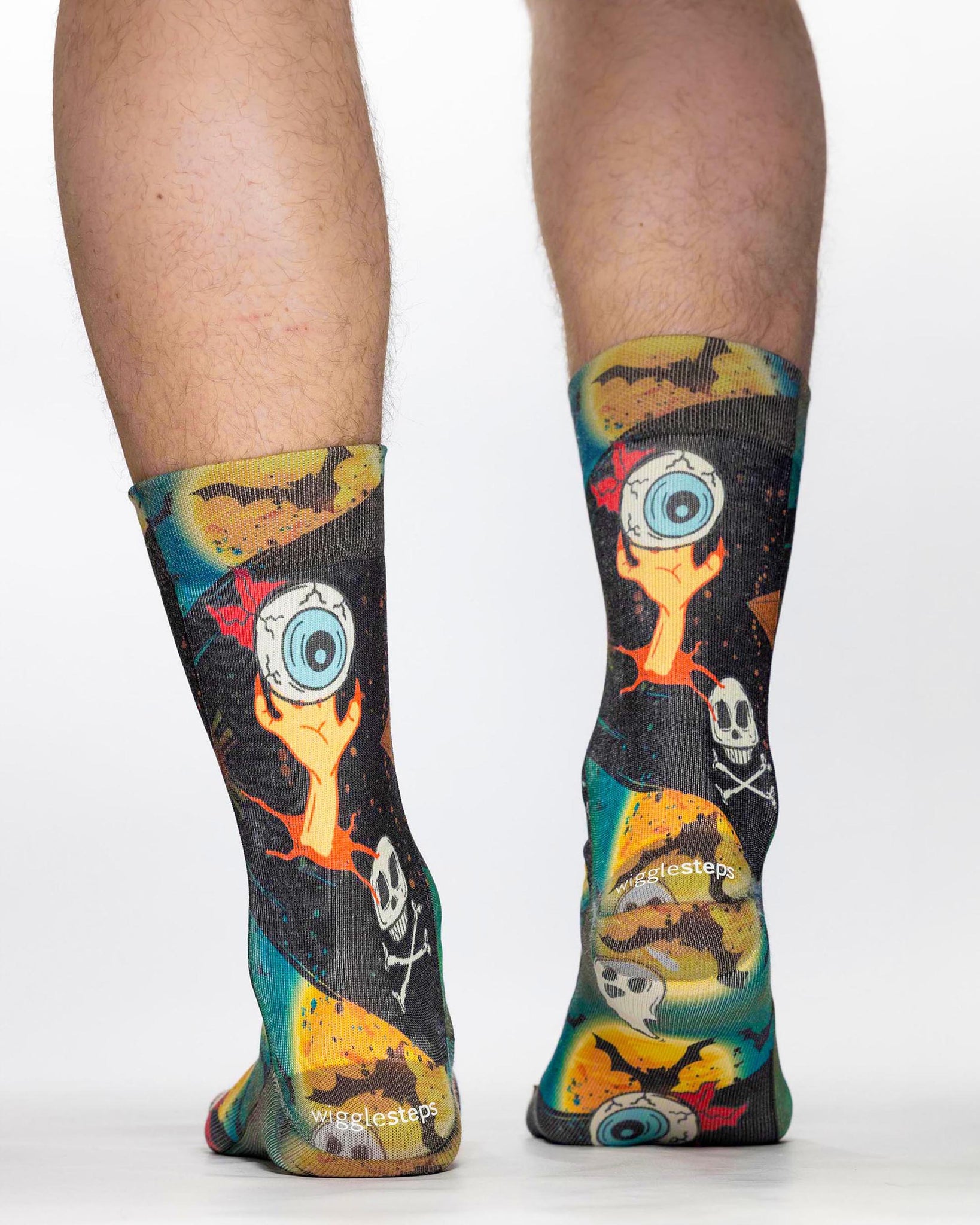 Halloween Skull Man Sock