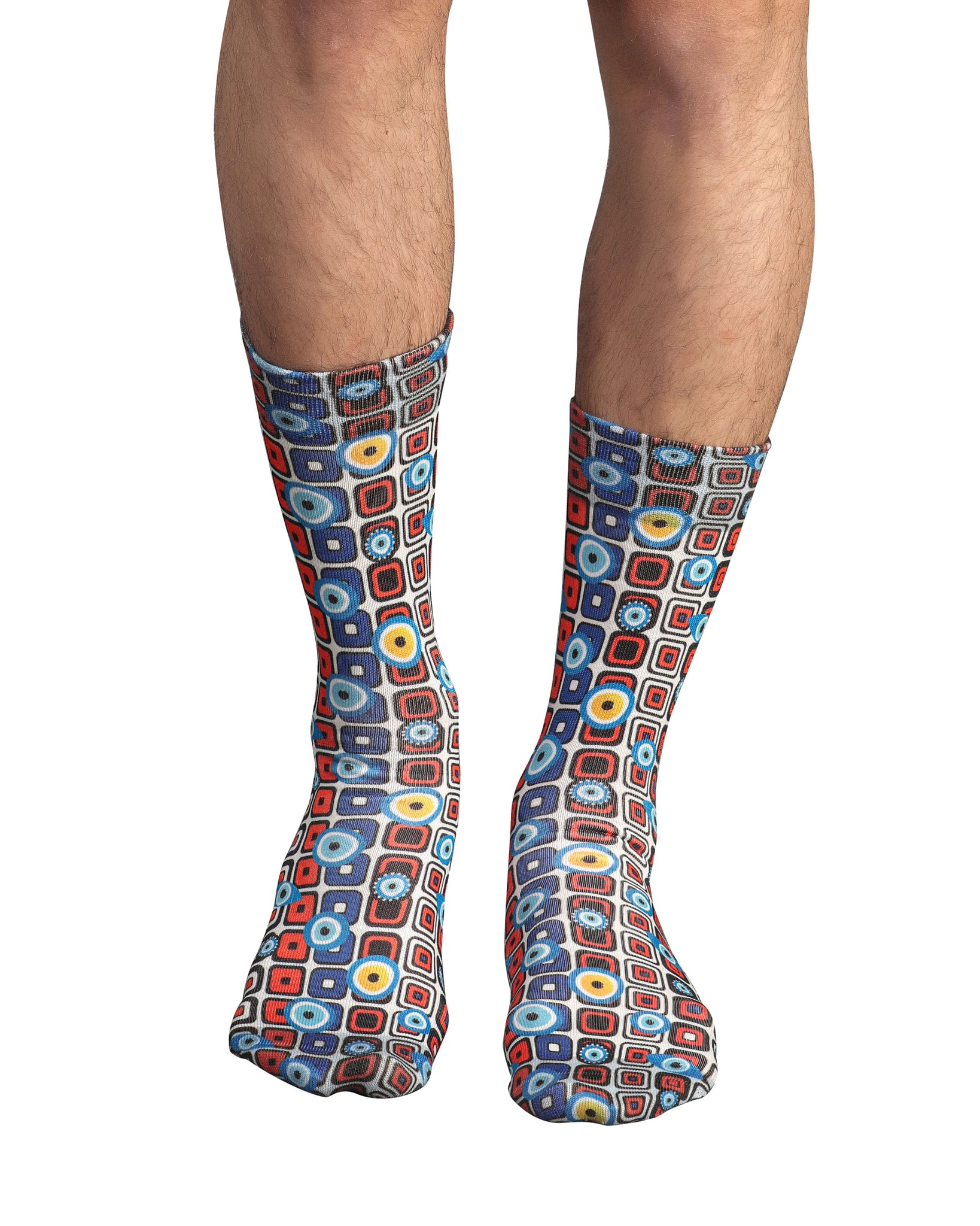 Greek Mosaic Men Sock