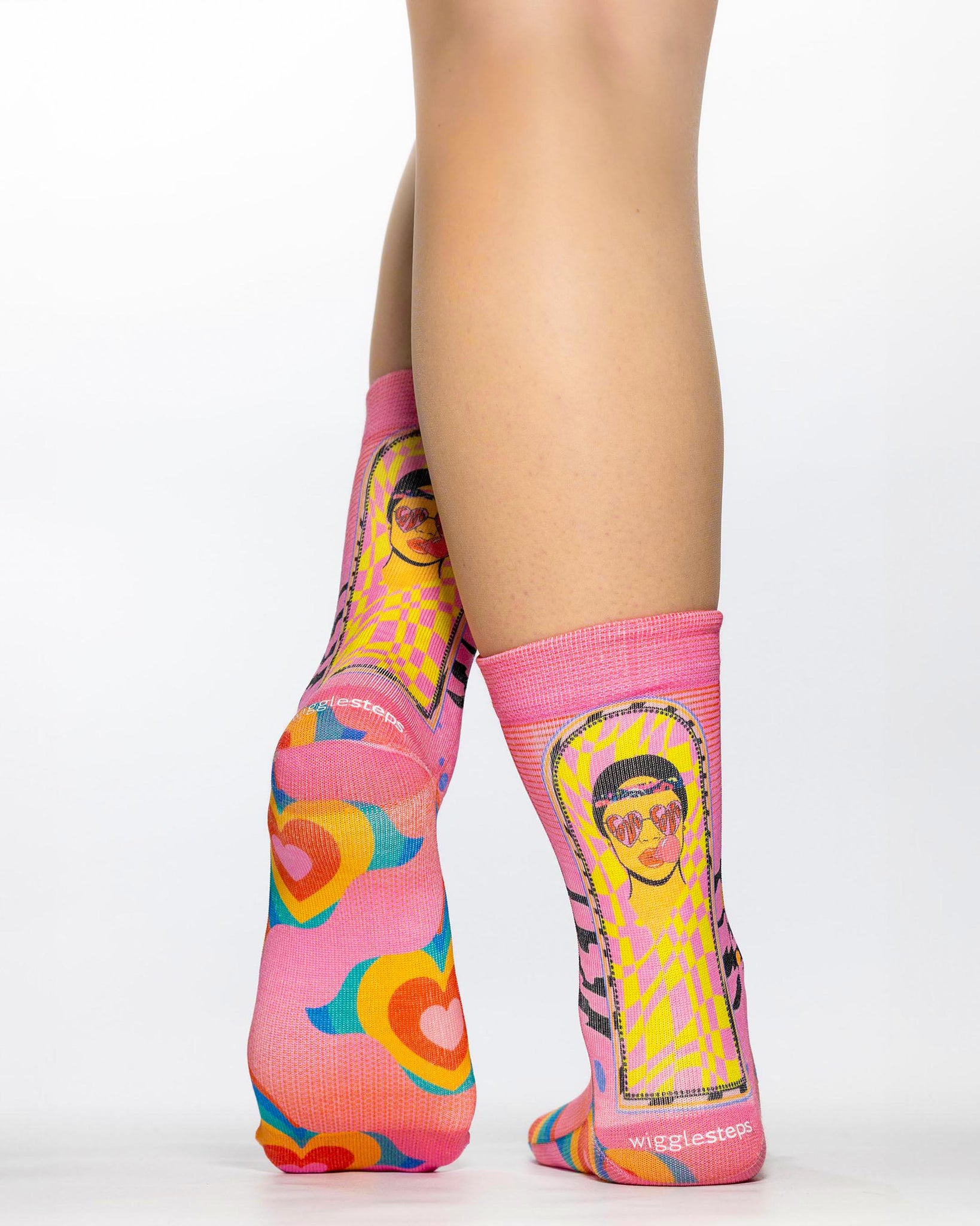 Retro Love I Lady Socks