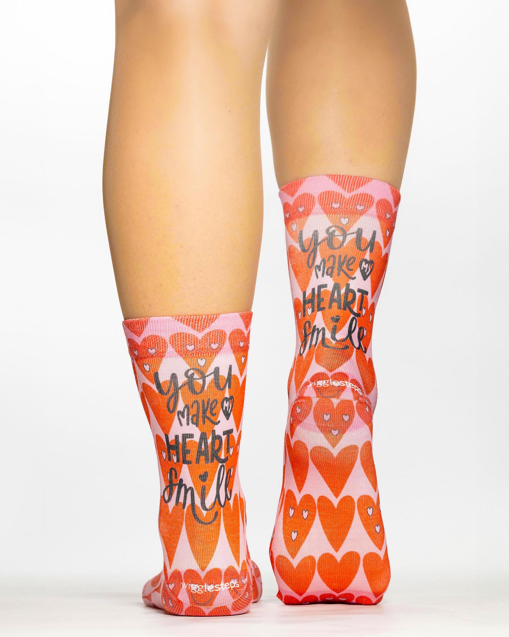 Smile Heart Lady Sock