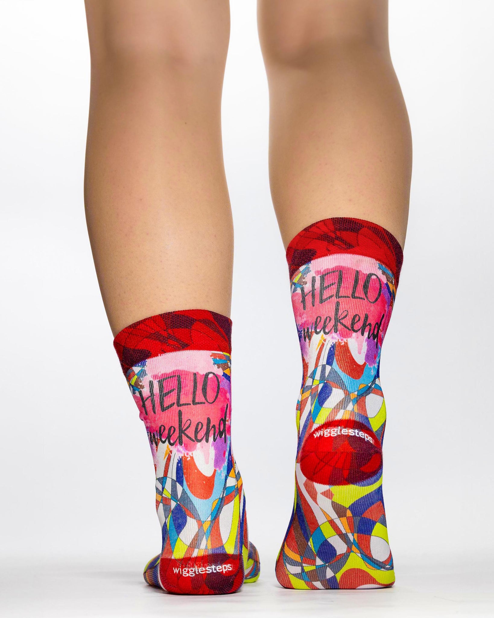 Hello Weekend Lady Sock