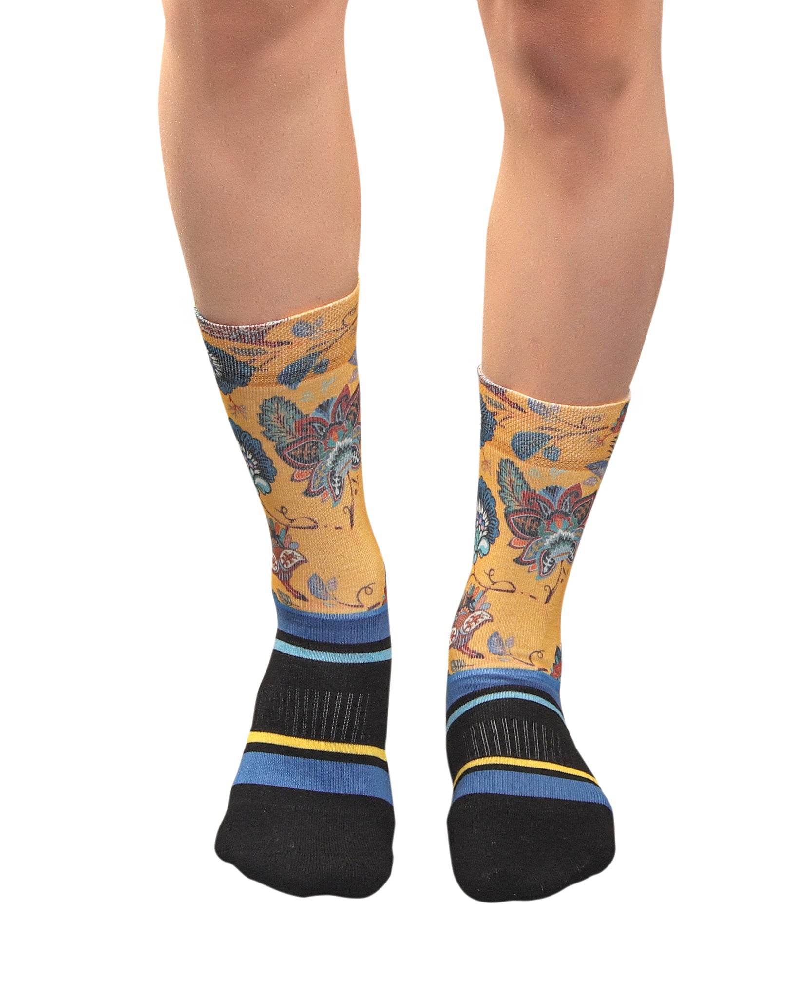 Etro Flowers Yellow Performans Sock