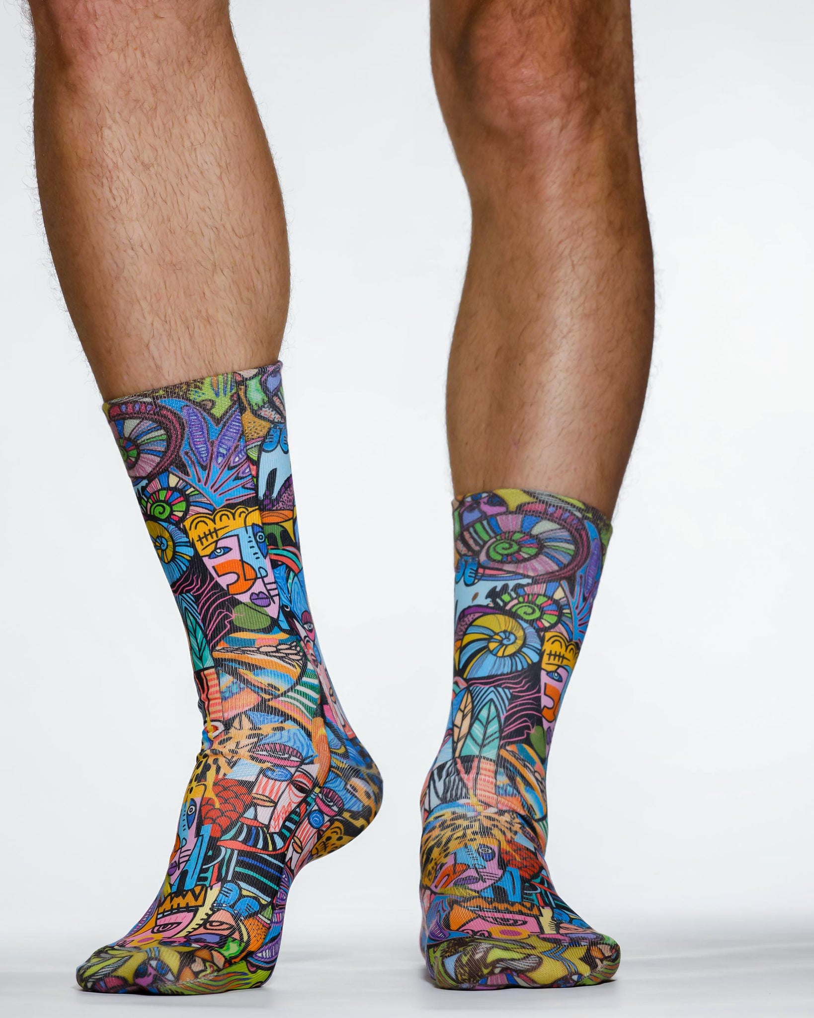 Mix Art Man Sock