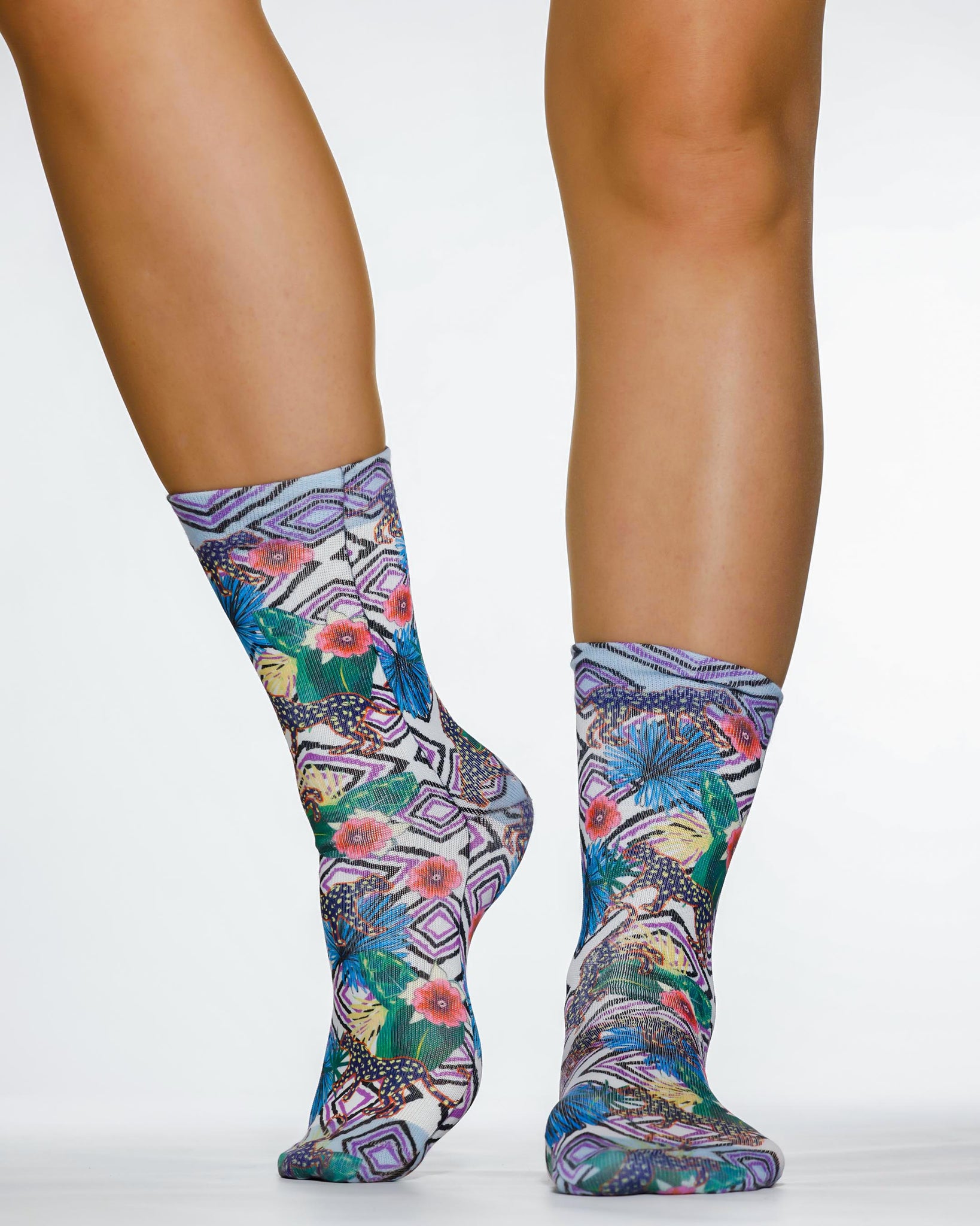 Exotic Panther Lady Sock