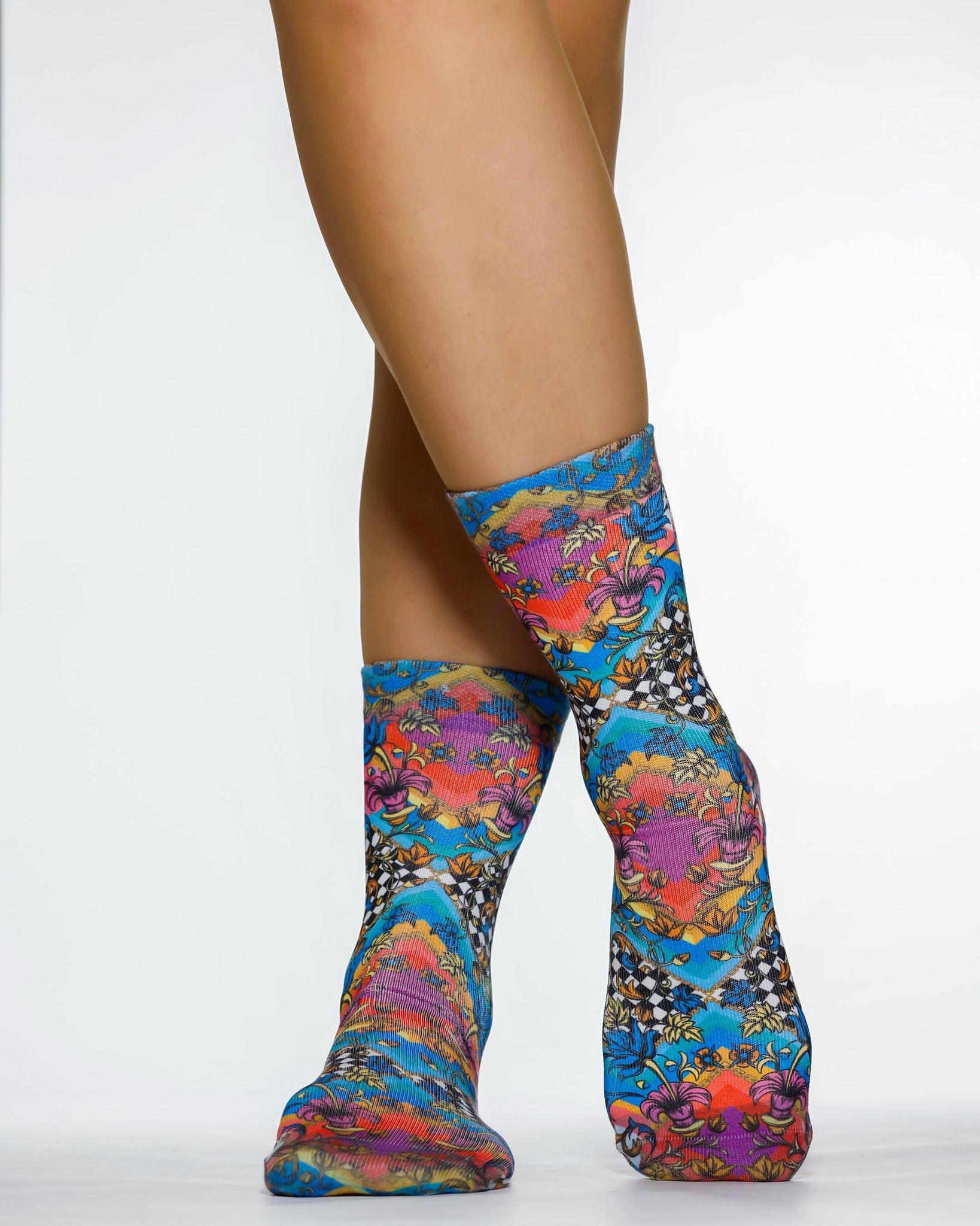 Baraque Flower Lady Sock