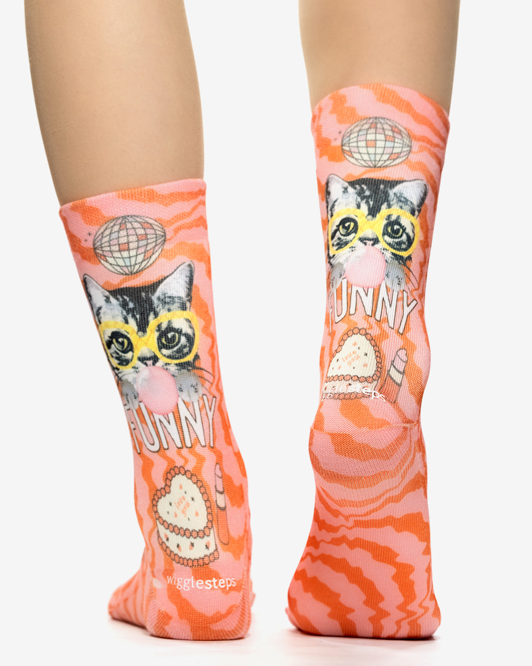 FUNNY CAT Lady Socks