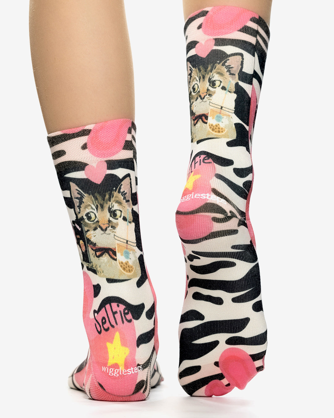 SELFIE CAT Lady Socks