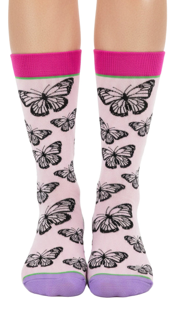 BUTTERFLY DREAM Knitted Socks