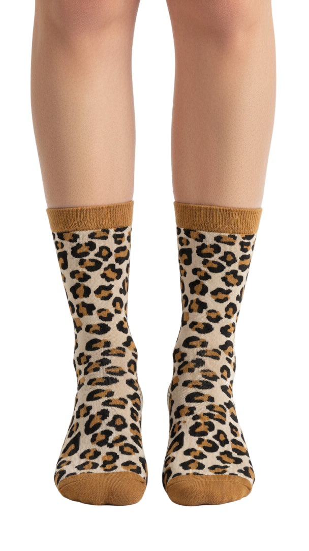 CLASSIC LEOPARD Knitted Socks