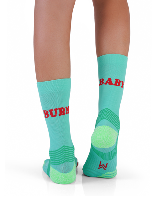 BURN BABY Sports Socks