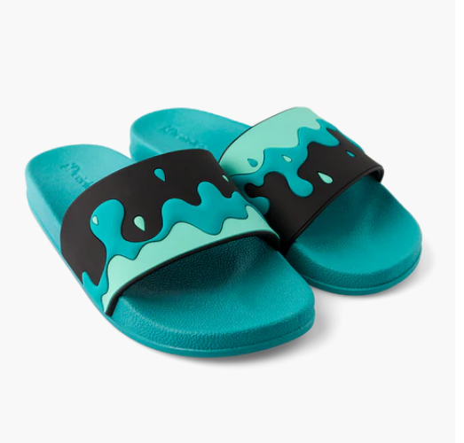 Slides Turquoise Drops