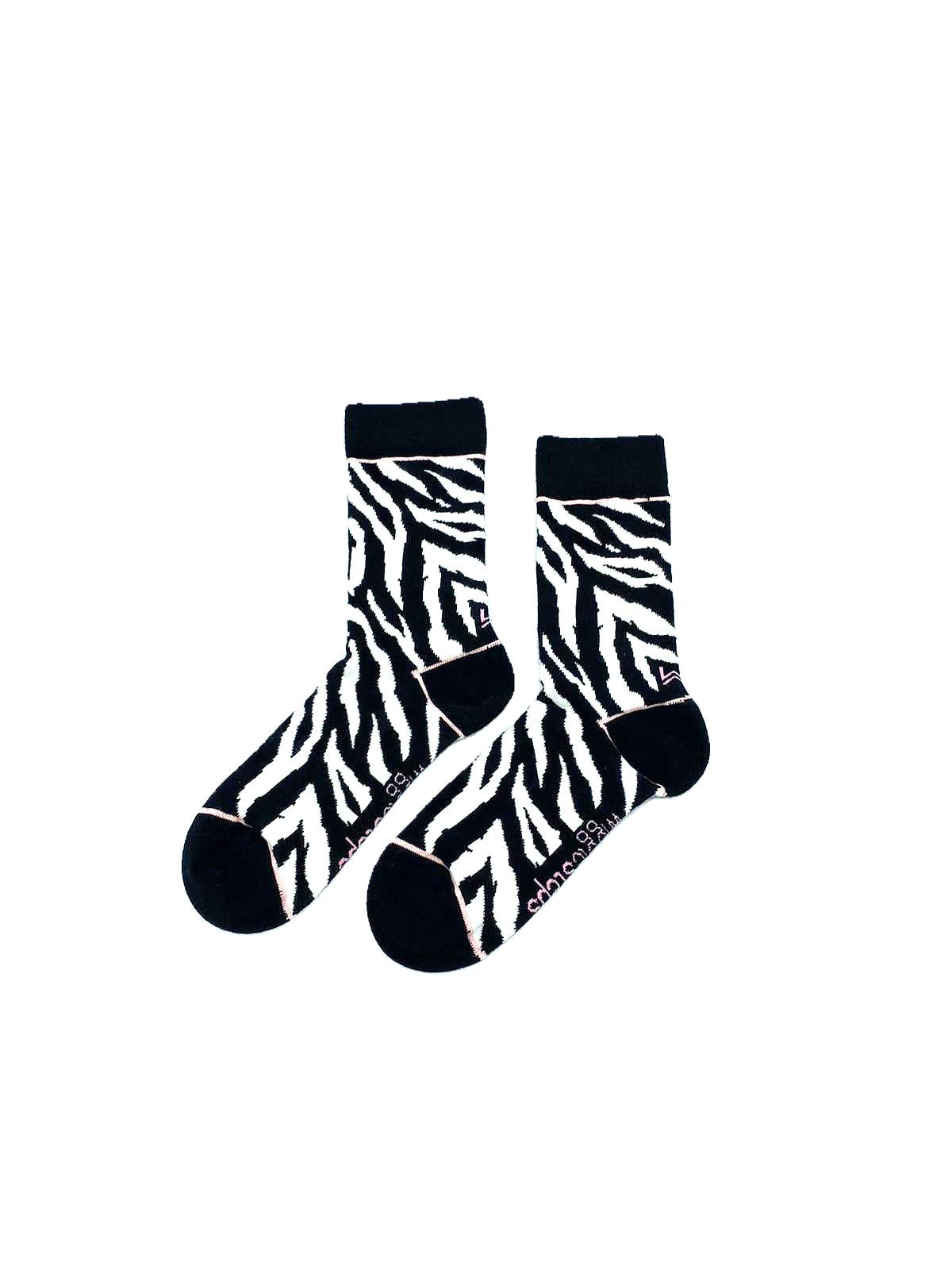 CLASSIC ZEBRA Knitted Socks
