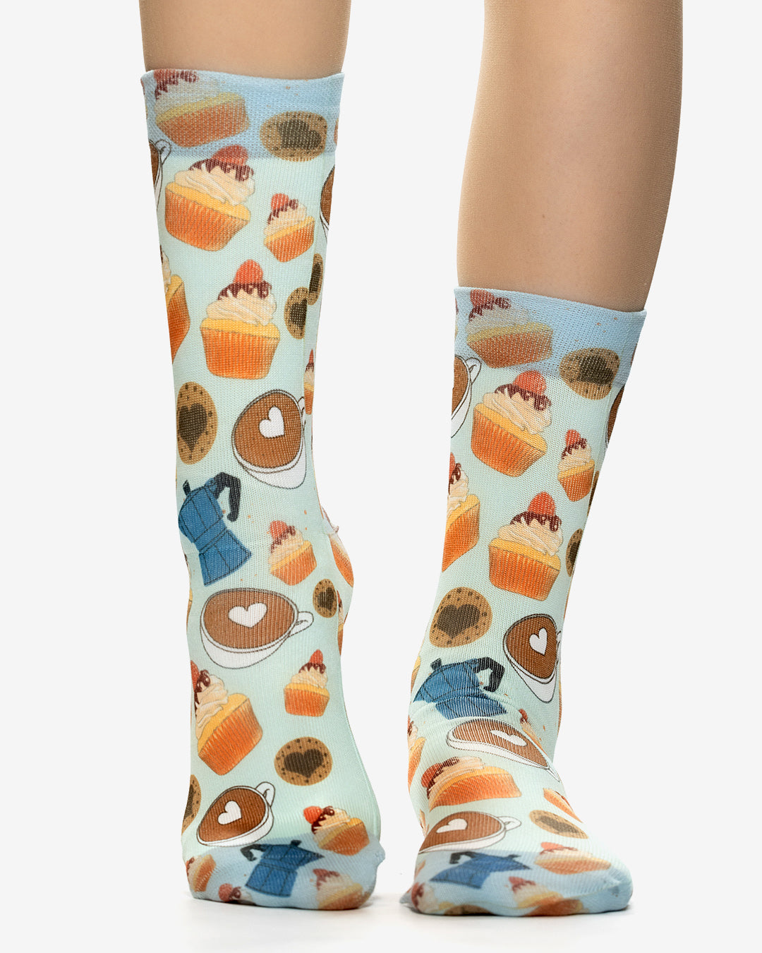 COFFEE AND MUFFIN Lady Socks