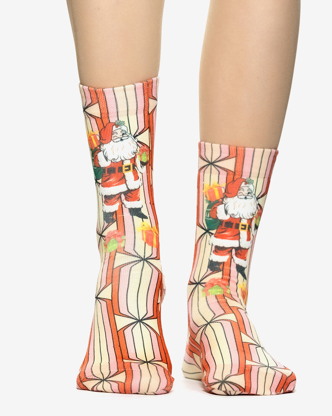 RETRO SANTA I Lady Socks