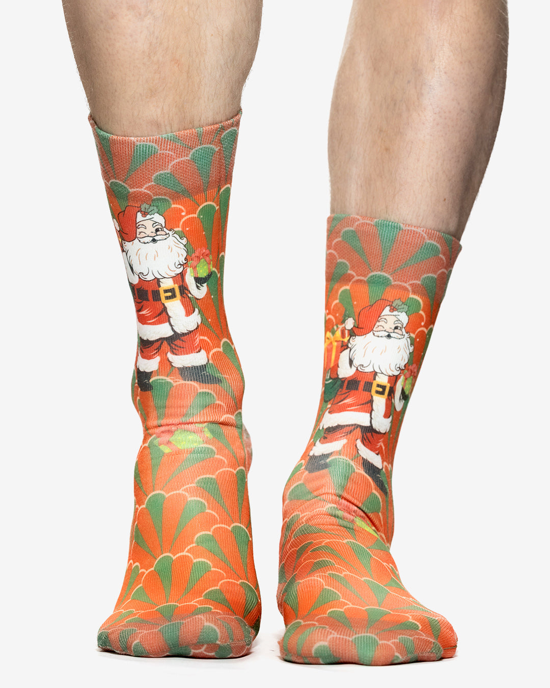 RETRO SANTA II Man Socks