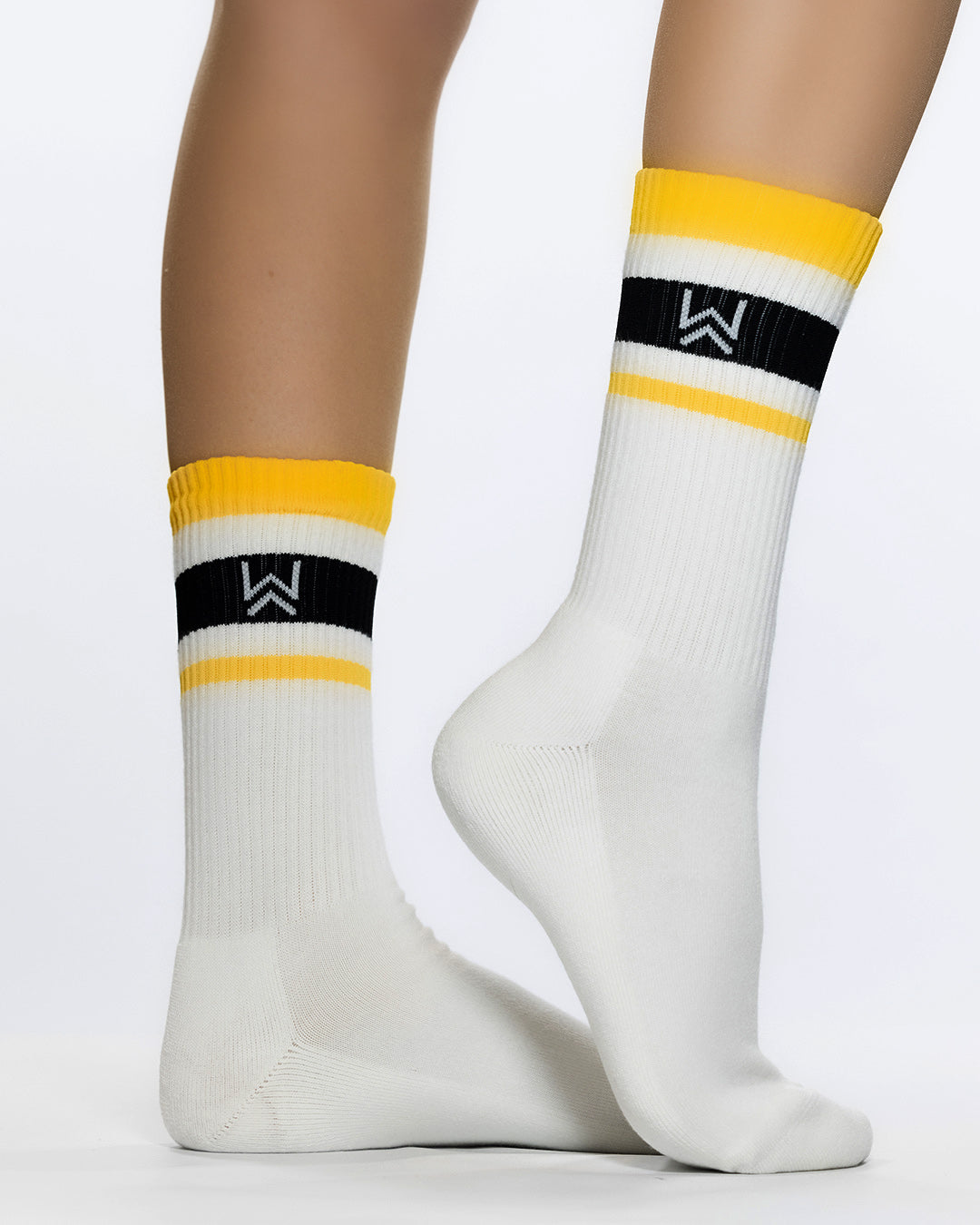 TENNIS SOCKS MUSTARD