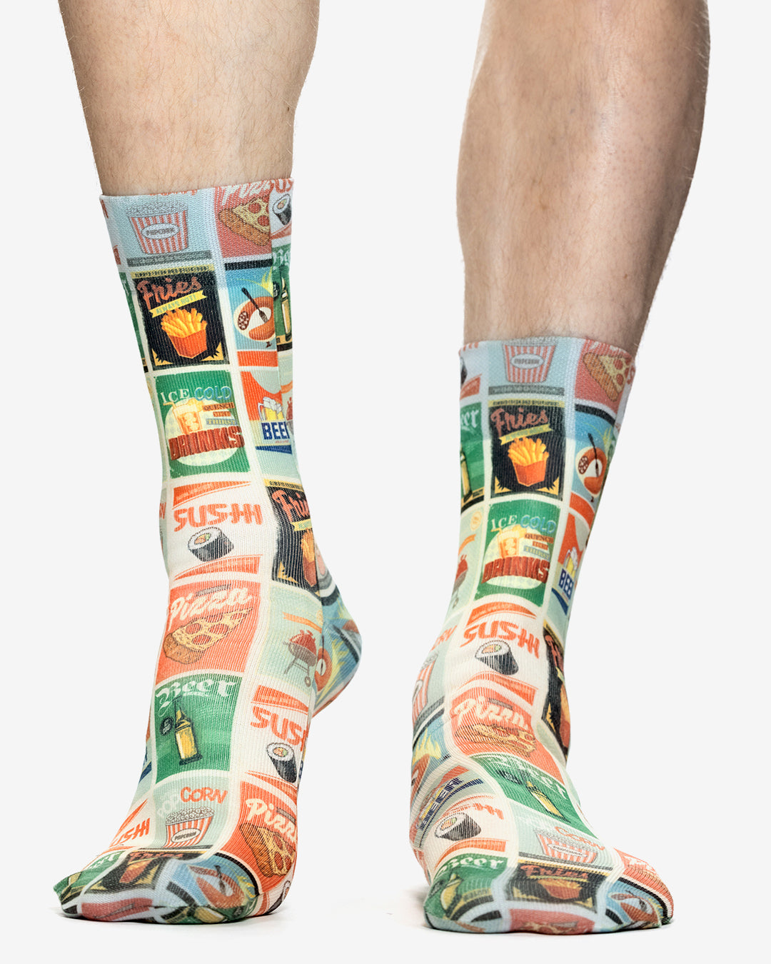 RETRO FOOD Man Socks