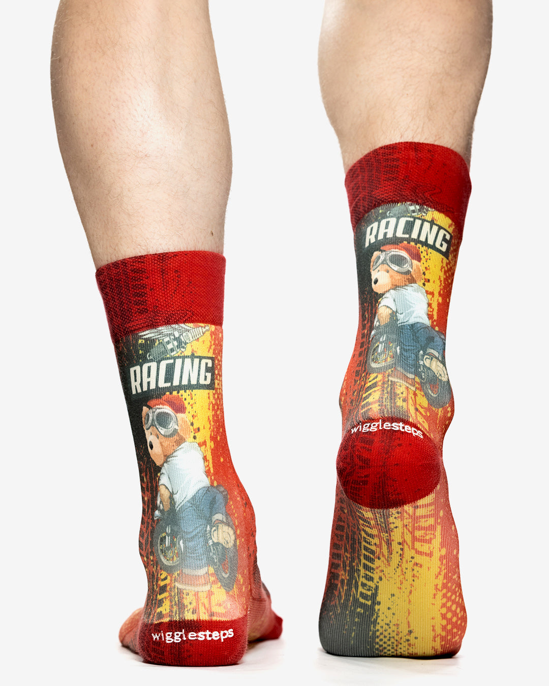 RACING BEAR Man Socks