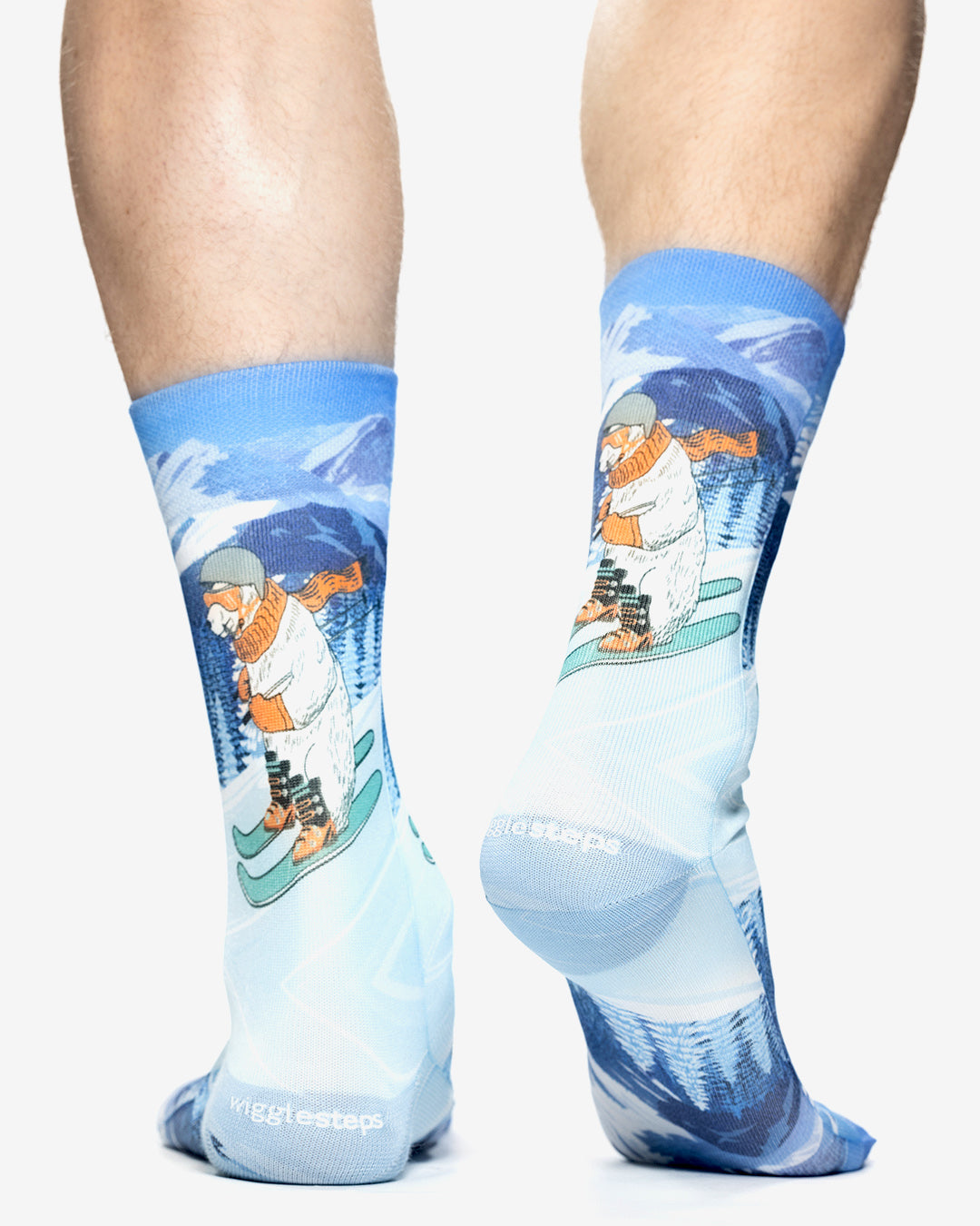 SKIER BEAR Man Socks