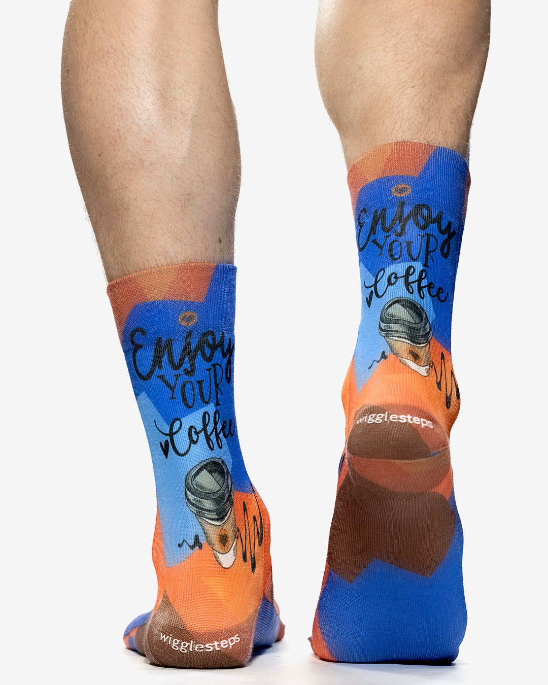 ENJOY YOUR COFFEE Man Socks