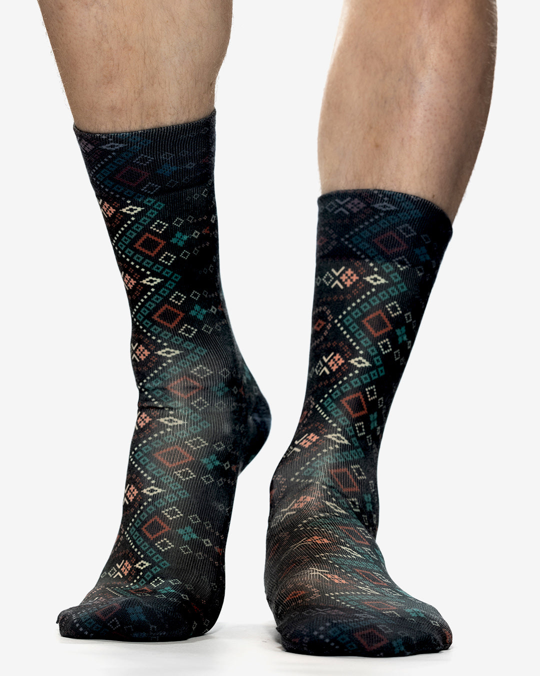 CROSS STICH Man Socks