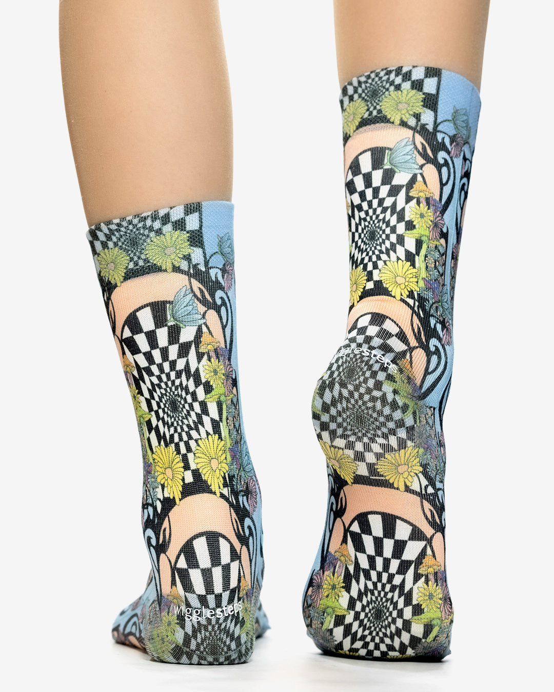 3D CHESS Lady Socks
