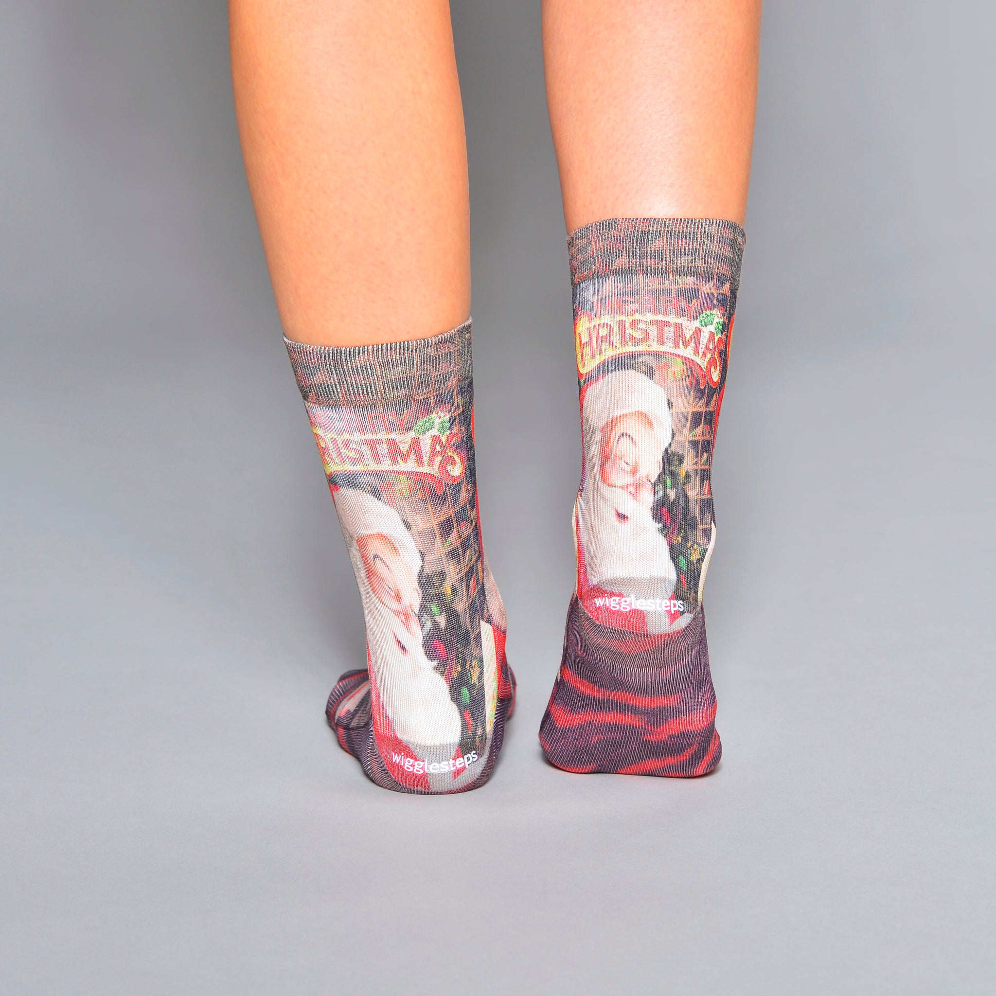 Santa Letter Lady Sock