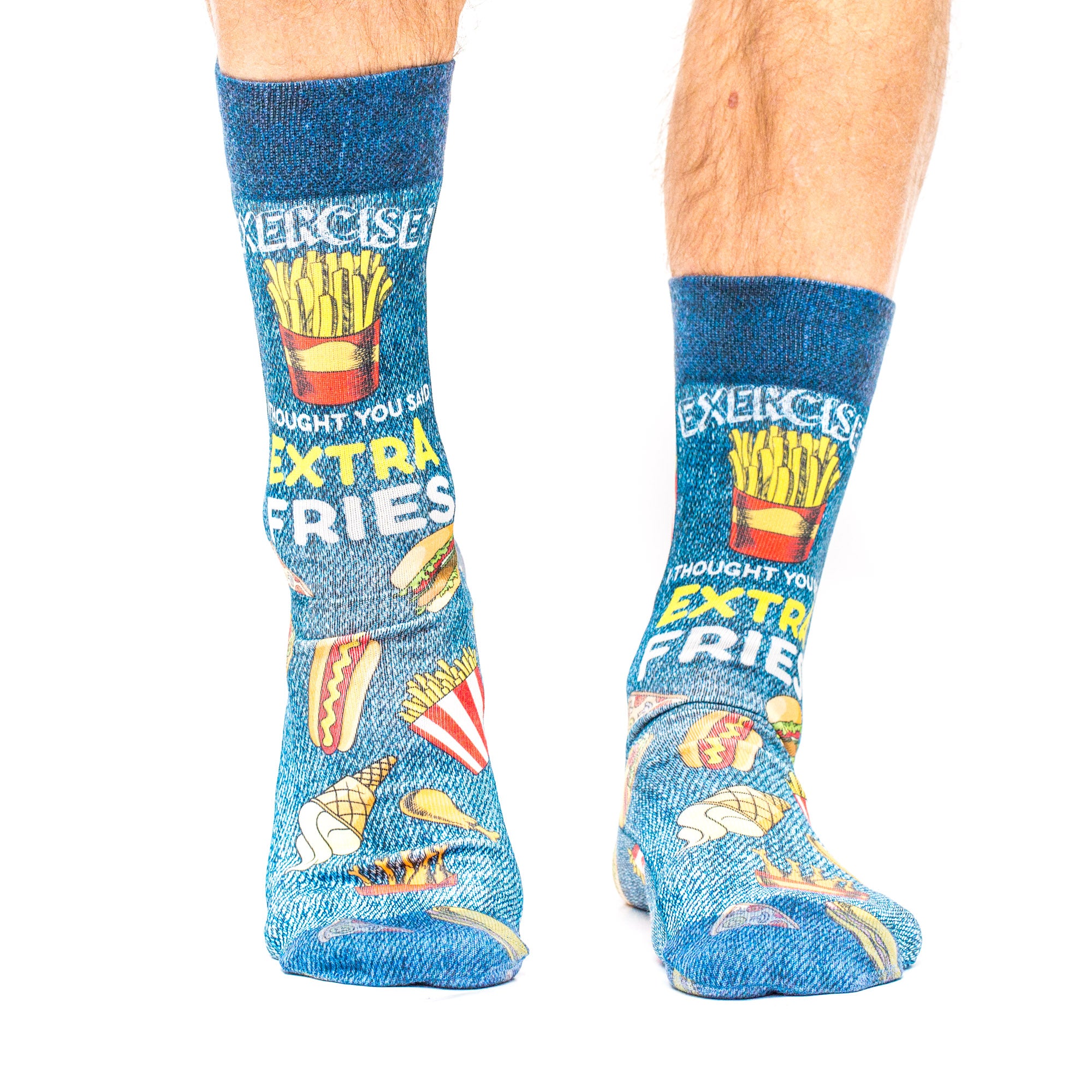 Extra Fries Man Sock
