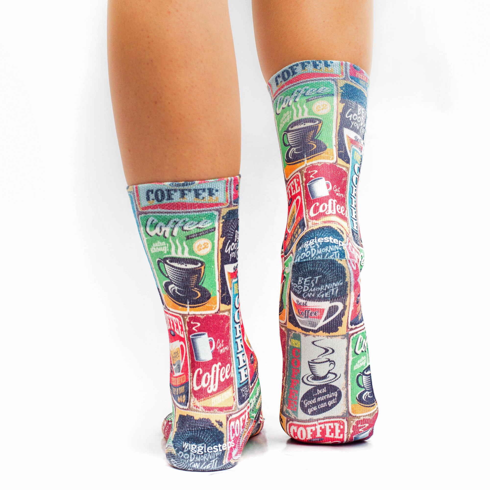 Coffee Retro Lady Sock