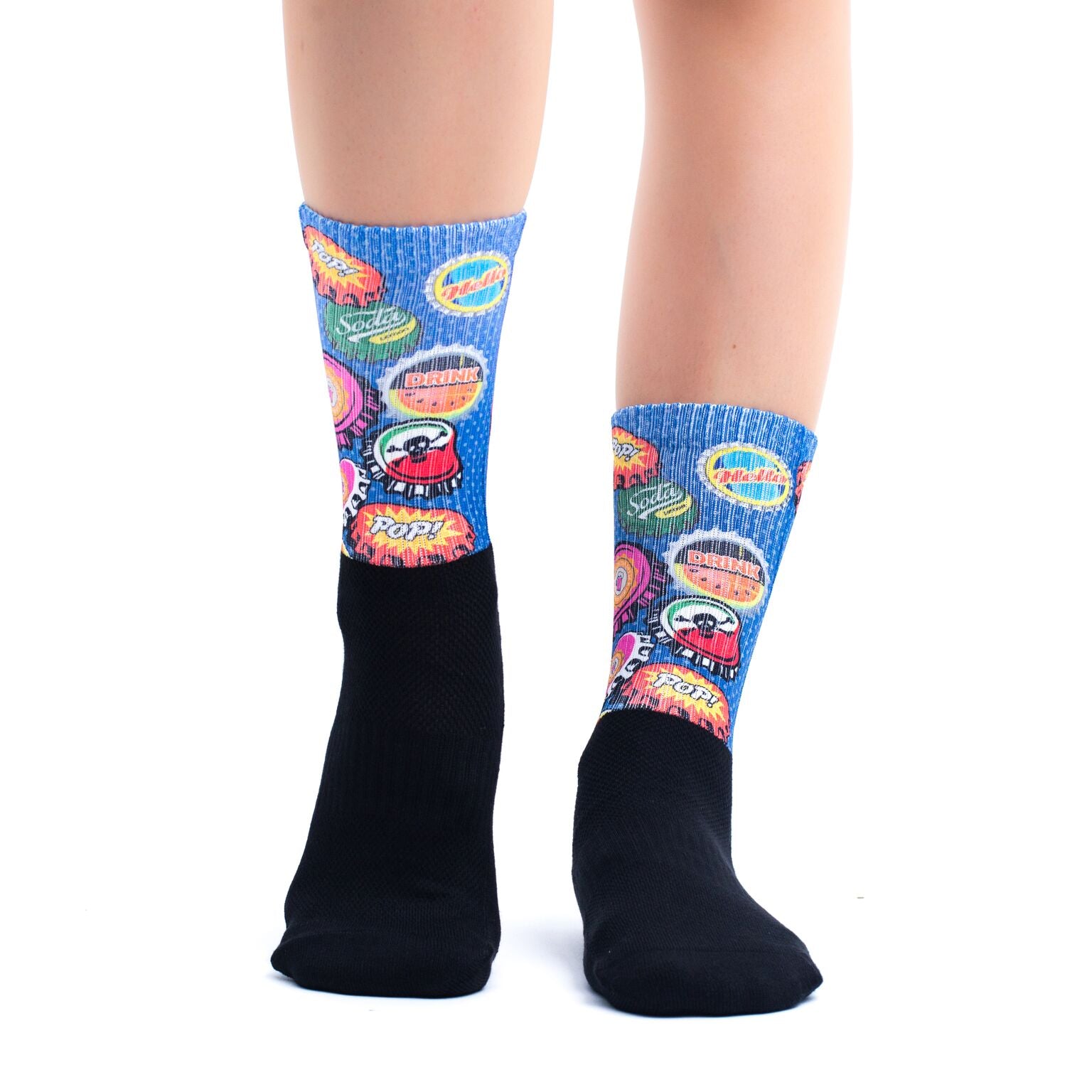 Chaussettes homme imprimé Eyes of cars WIGGLESTEPS