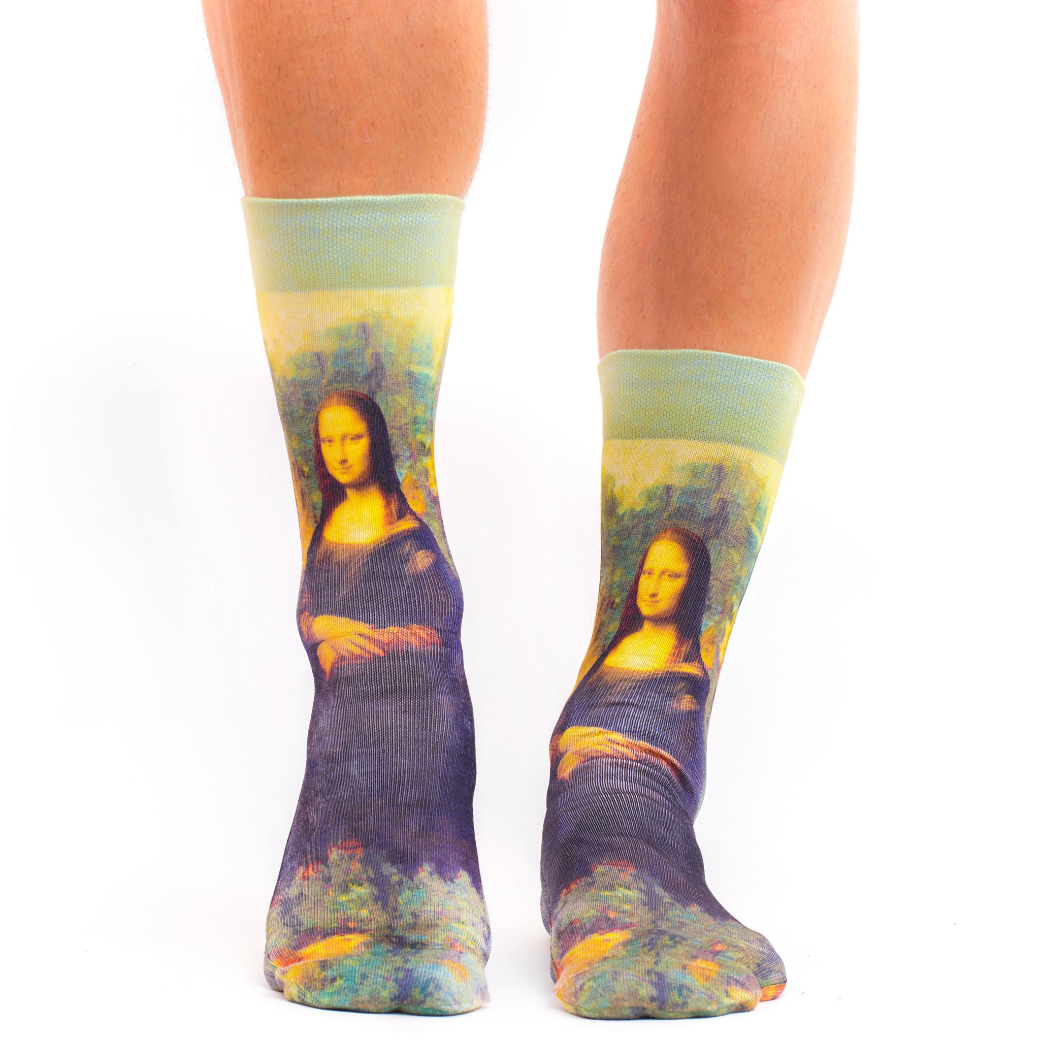 Mona Lisa Man Sock