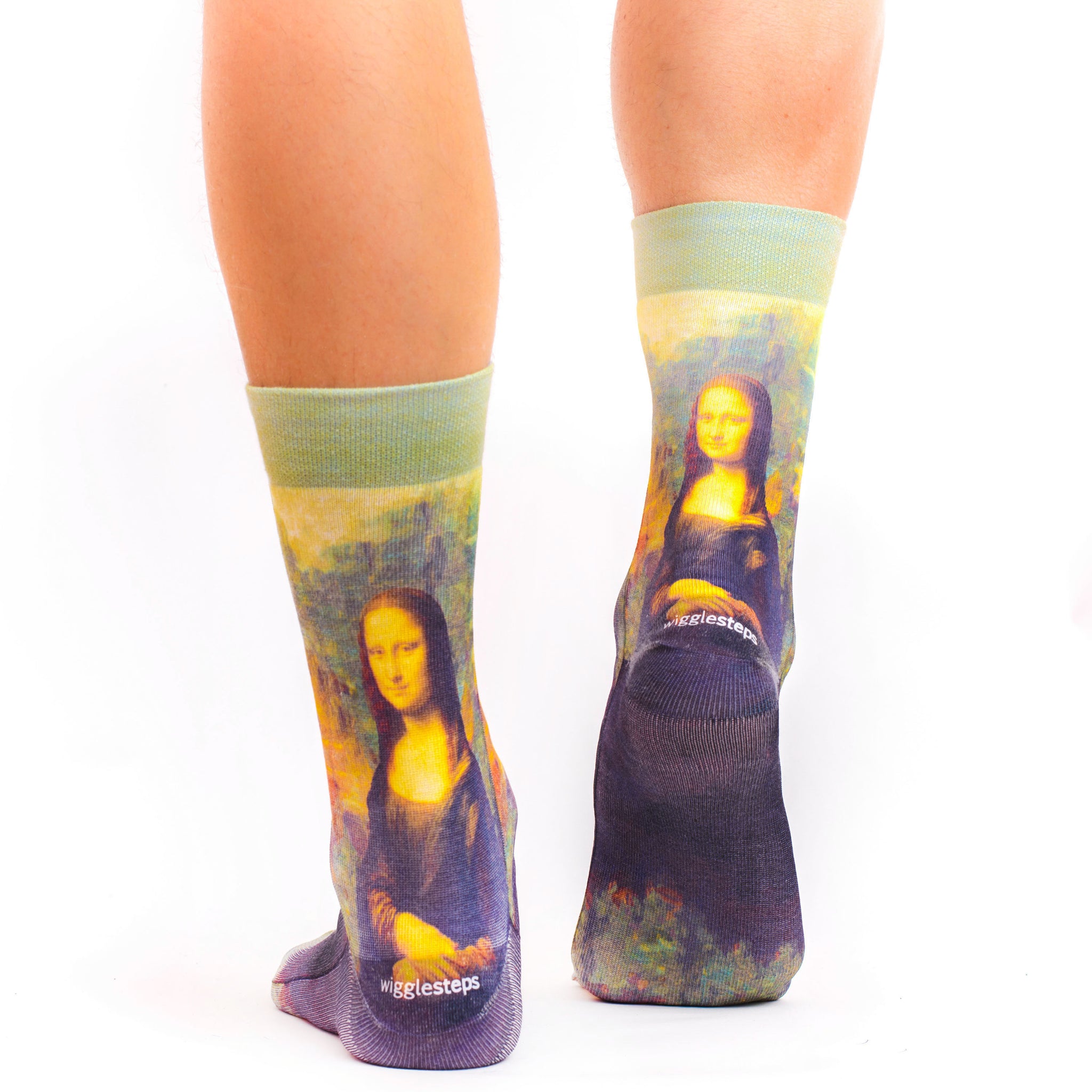 Mona Lisa Man Sock
