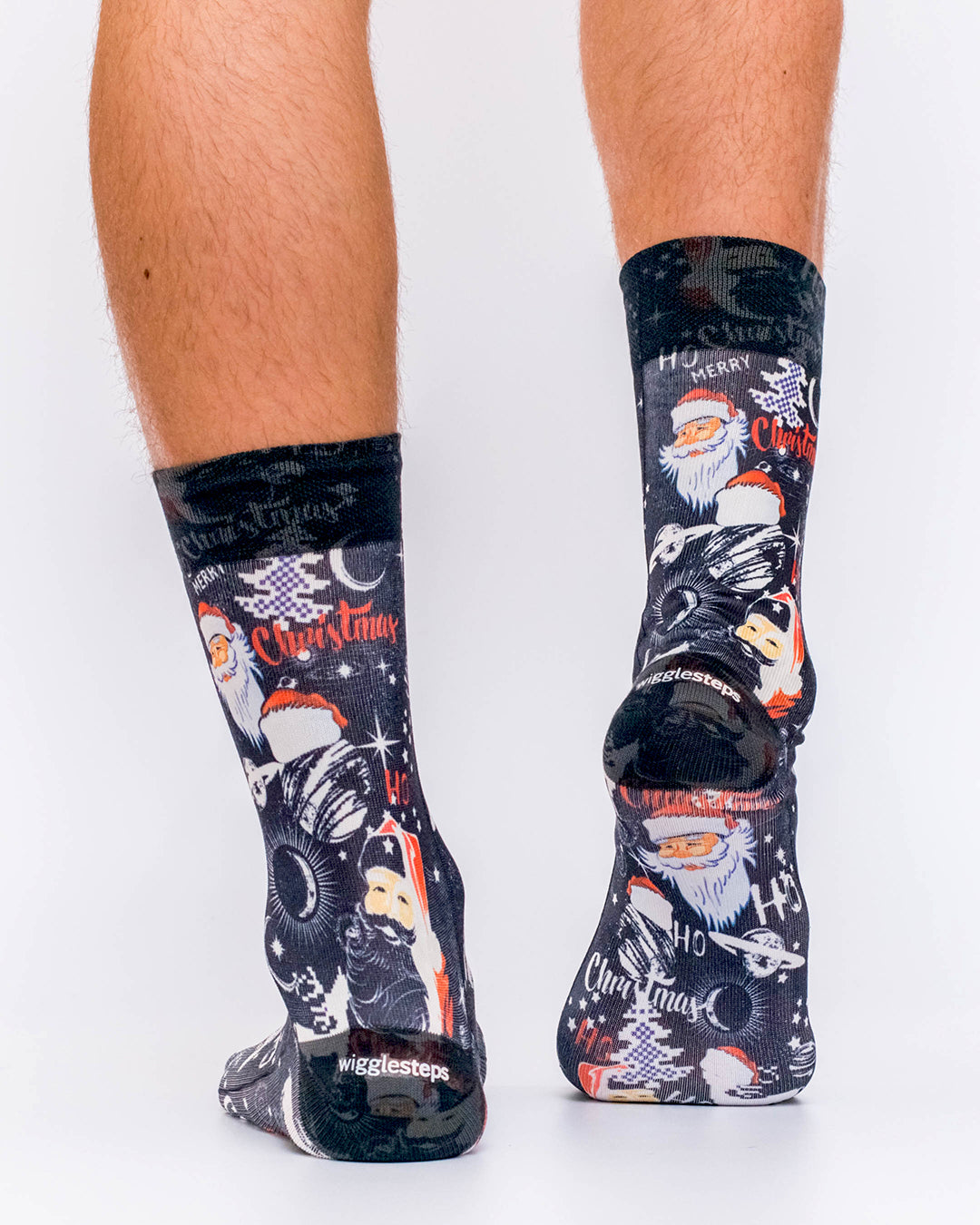 Galactic Santa Man Sock